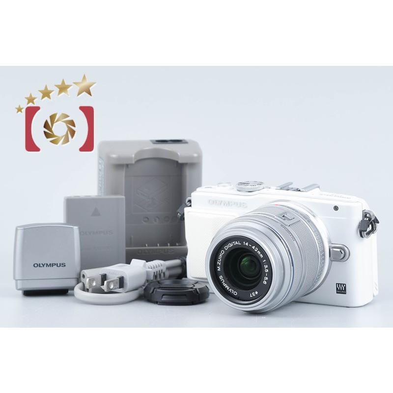 d*9様 オリンパス E-PL6 ホワイト / シャッター回数少なめ 約1400 オリンパス（OLYMPUS） 【中古】OLYMPUS PEN Lite E-PL6 14-42mm EZ
