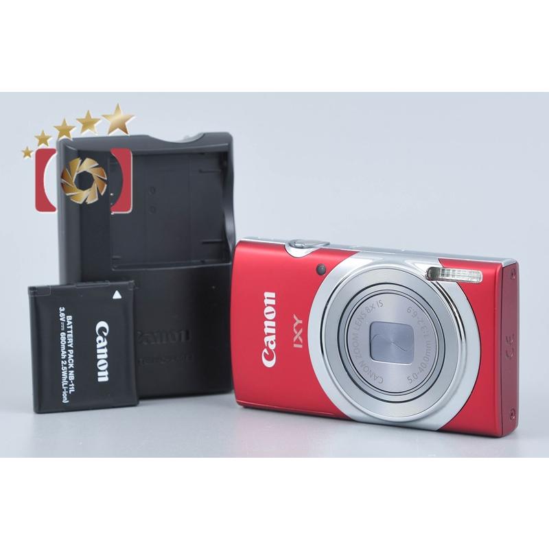 キヤノン（Canon） 【中古】Canon IXY 130 レッド コンパクトデジタル