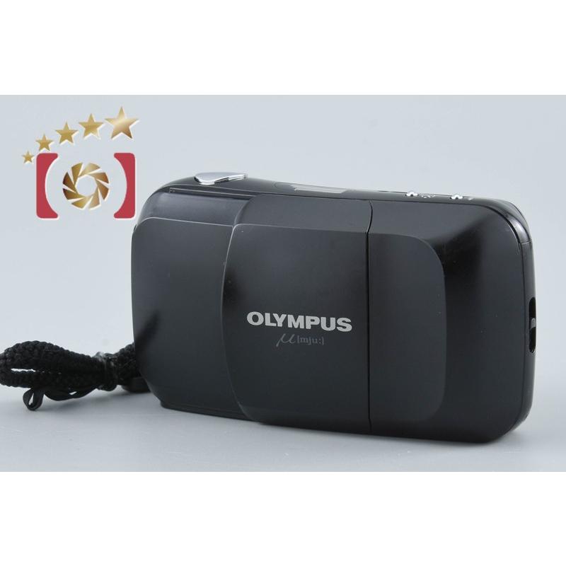 オリンパス（OLYMPUS） 【中古】OLYMPUS μ[mju:] ブラック コンパクト