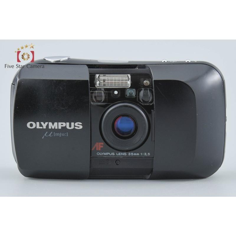 オリンパス（OLYMPUS） 【中古】OLYMPUS μ[mju:] ブラック コンパクト
