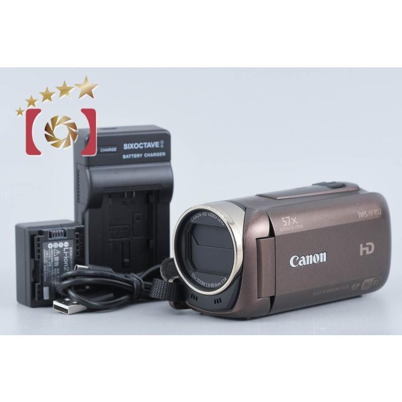 HDビデオカメラ Canon ivis HF R52 中古 キヤノン（Canon） 【中古】Canon iVIS HF R52 ブラウン ビデオカメラ