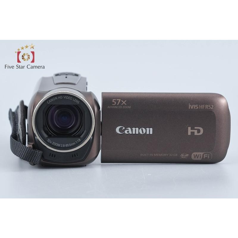 キヤノン（Canon） 【中古】Canon iVIS HF R52 ブラウン ビデオカメラ