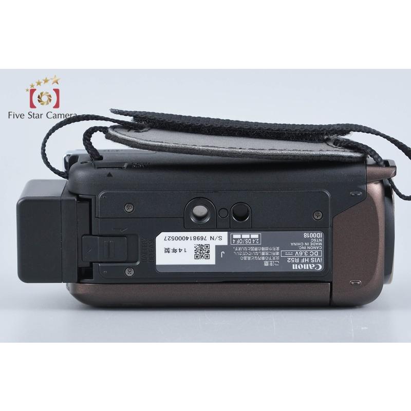 キヤノン（Canon） 【中古】Canon iVIS HF R52 ブラウン ビデオカメラ