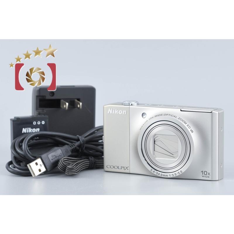 【中古品】Nikon COOLPIX s8000　シルバー ニコン（Nikon） 【中古】Nikon COOLPIX S8000 シャンパンシルバー