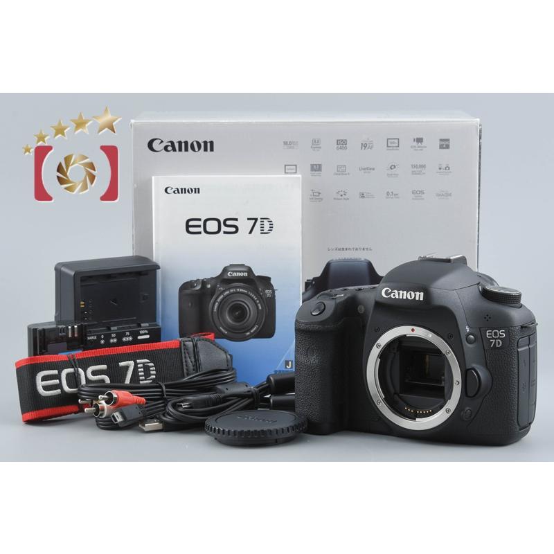 キヤノン（Canon） 【中古】Canon EOS 7D デジタル一眼レフカメラ 元箱