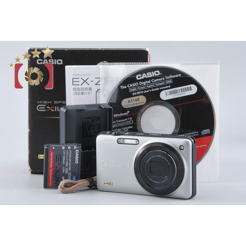 CASIO（カシオ） 【中古】CASIO HIGH SPEED EXILIM EX-ZR10 シルバー