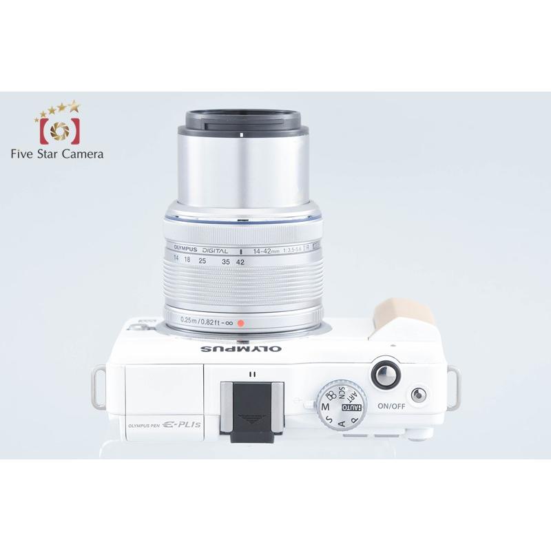 オリンパス（OLYMPUS） 【中古】OLYMPUS PEN Lite E-PL1s ホワイト + M