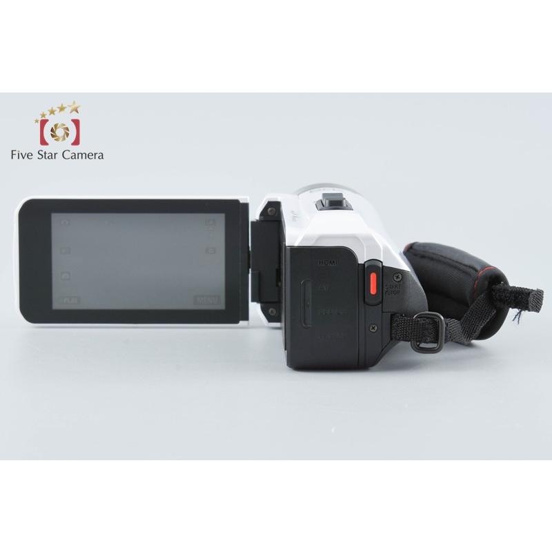 中古】JVC ケンウッド Everio R GZ-R400 パールホワイト デジタル