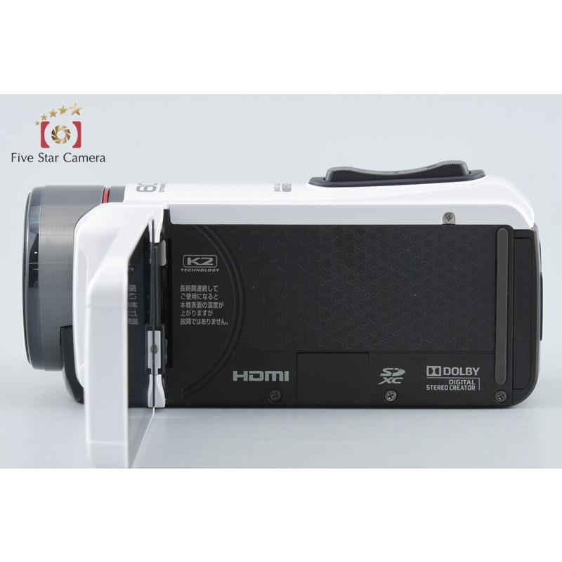 中古】JVC ケンウッド Everio R GZ-R400 パールホワイト デジタル