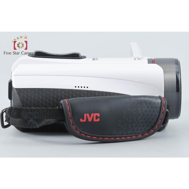 中古】JVC ケンウッド Everio R GZ-R400 パールホワイト デジタル