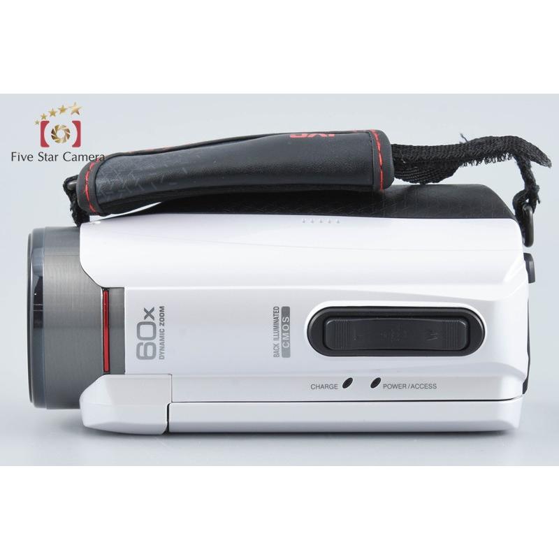 中古】JVC ケンウッド Everio R GZ-R400 パールホワイト デジタル