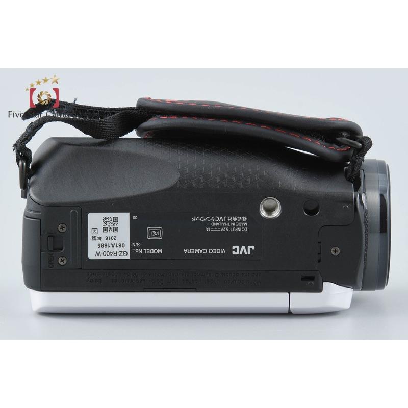 中古】JVC ケンウッド Everio R GZ-R400 パールホワイト デジタル