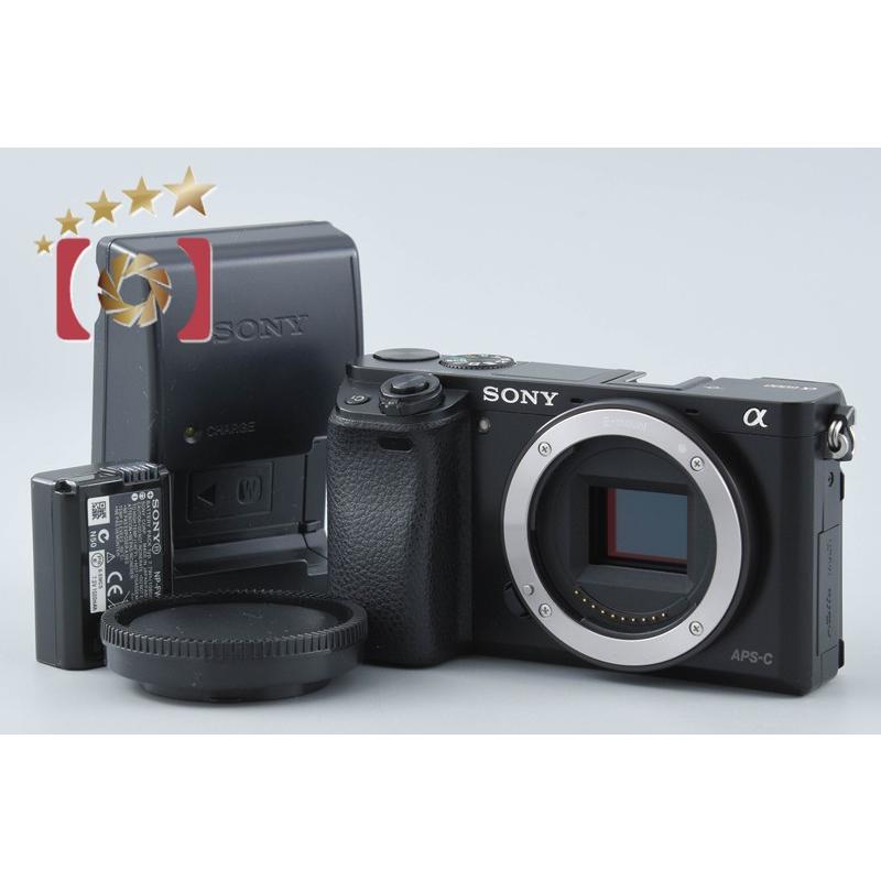 SONY α6000 ミラーレス一眼カメラ 35言語 SONY（ソニー） 【中古】SONY α6000 ILCE-6000 ブラック ミラーレス
