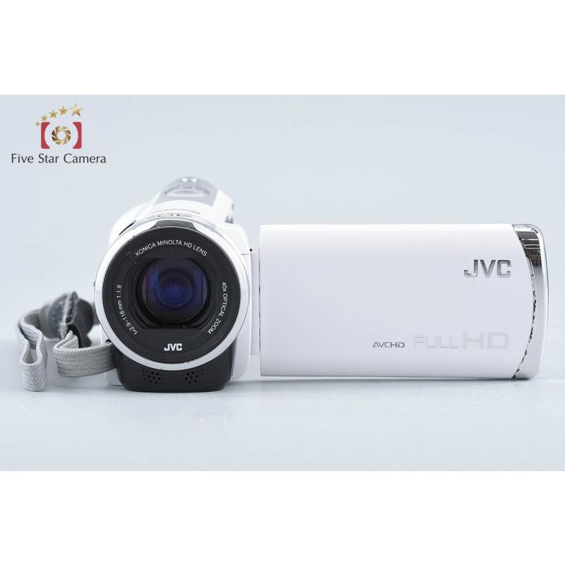 中古】JVC ケンウッド Everio GZ-HM33 ホワイト デジタルビデオカメラ