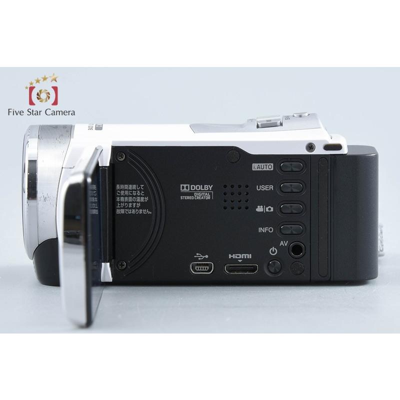 中古】JVC ケンウッド Everio GZ-HM33 ホワイト デジタルビデオカメラ