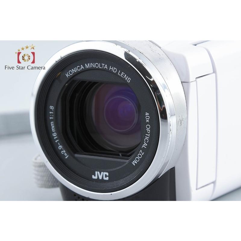 中古】JVC ケンウッド Everio GZ-HM33 ホワイト デジタルビデオカメラ