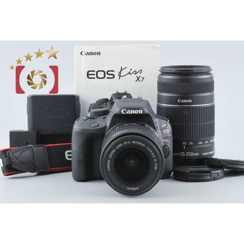 キヤノン（Canon） 【中古】Canon EOS Kiss X7 ダブルズームキット