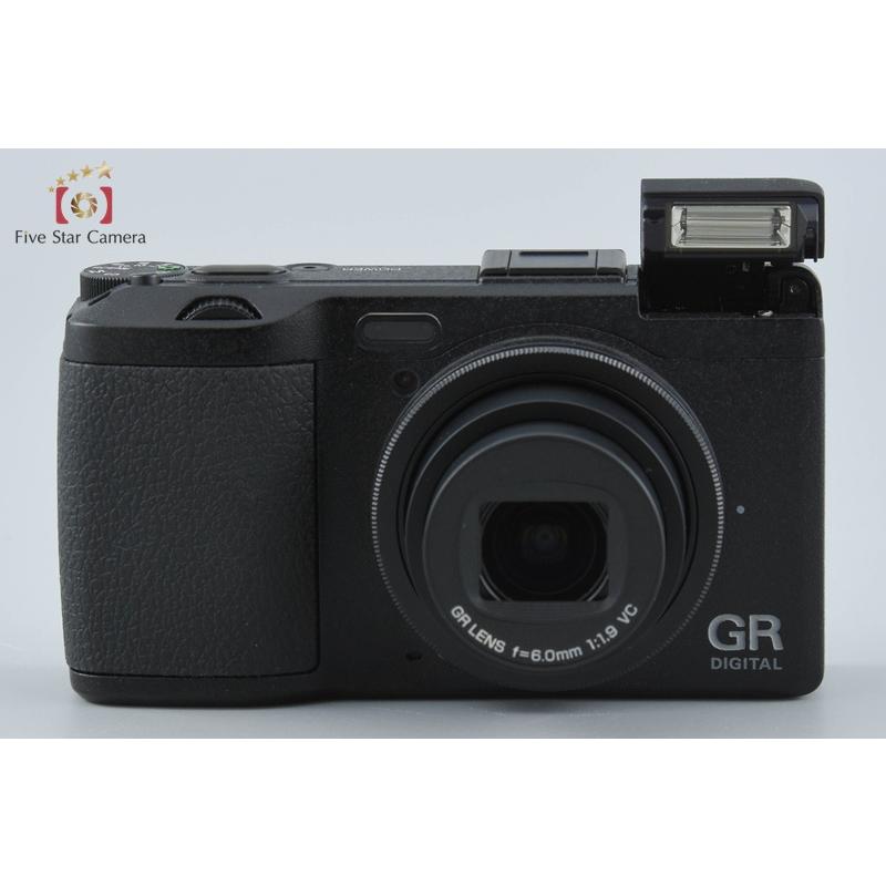 リコー（RICOH） 【中古】RICOH GR DIGITAL IV ブラック コンパクト
