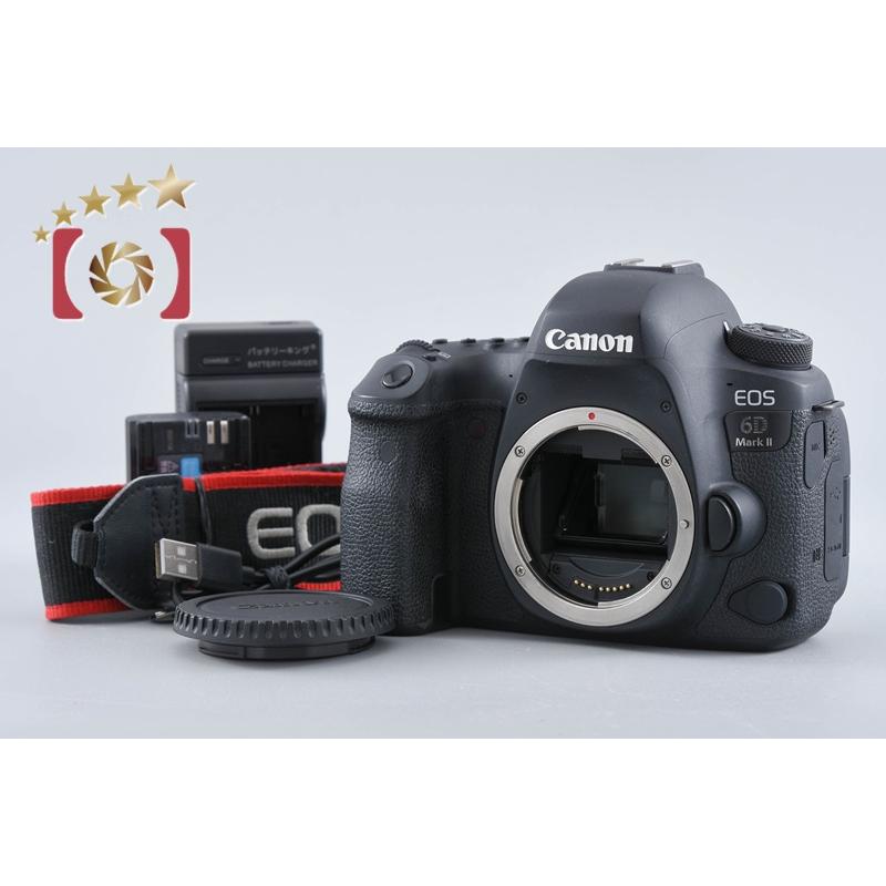 【中古】Canon キヤノン EOS 6D Mark II デジタル一眼レフカメラ | キヤノン