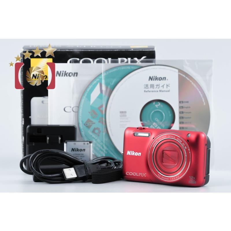 ニコン（Nikon） 【中古】Nikon COOLPIX S6600 ラズベリーレッド