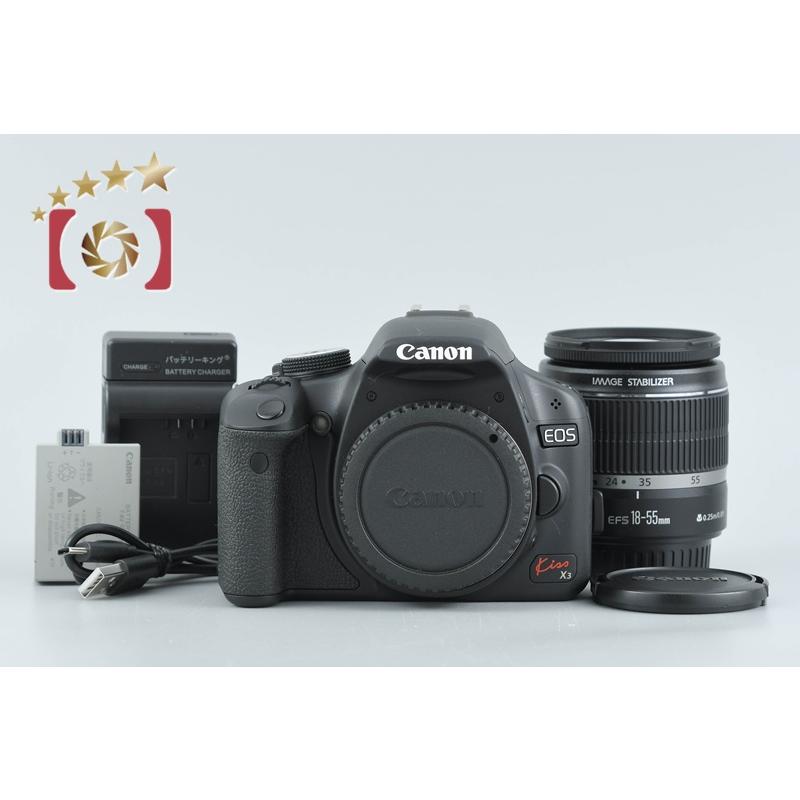 キヤノン（Canon） 【中古】Canon EOS Kiss X3 EF-S 18-55 IS レンズ