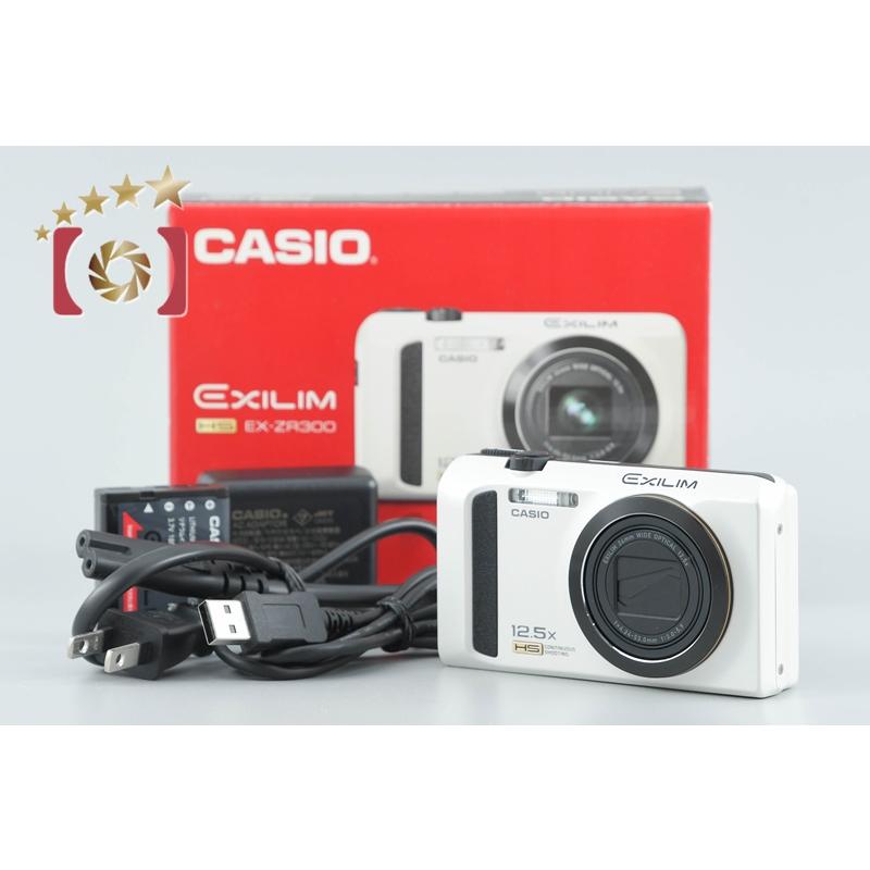 CASIO（カシオ） 【中古】CASIO HIGH SPEED EXILIM EX-ZR300 ホワイト