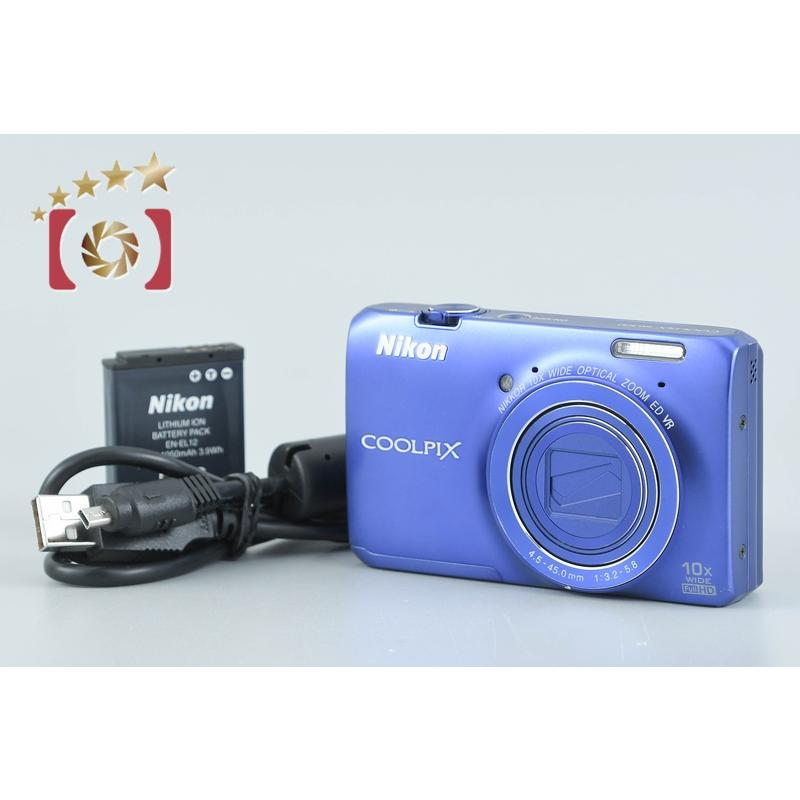 ニコン（Nikon） 【中古】Nikon COOLPIX S6300 スタイリッシュブルー