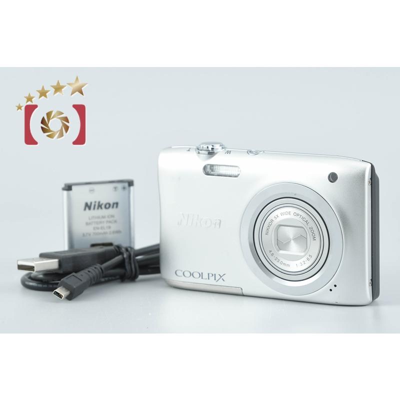 ニコン（Nikon） 【中古】Nikon COOLPIX A100 シルバー コンパクト