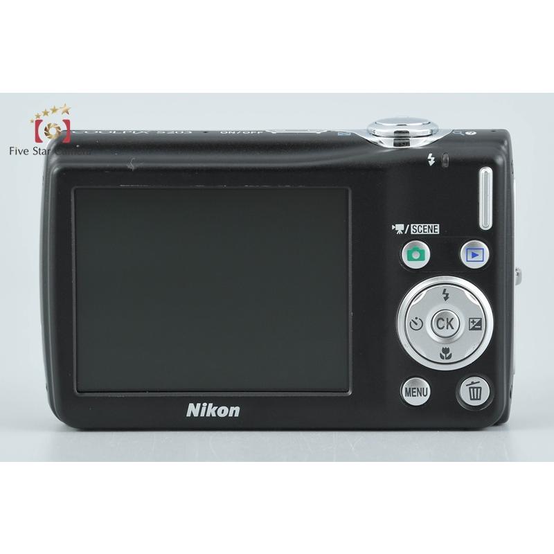 ニコン（Nikon） 【中古】Nikon COOLPIX S203 ブラック コンパクト