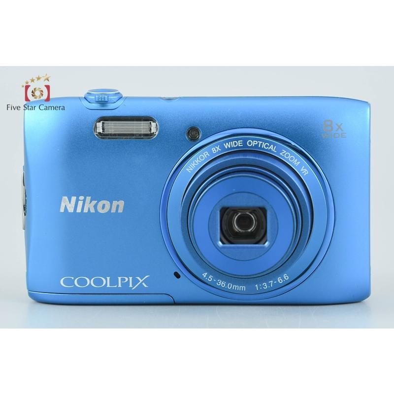 ニコン（Nikon） 【中古】Nikon COOLPIX S3600 コバルトブルー