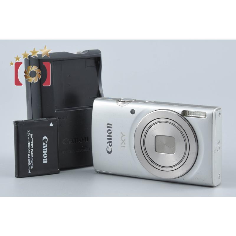 キャノン IXY180 デジカメ コンパクトデジタルカメラ 動作確認済 中古品 キヤノン（Canon） 【中古】Canon IXY 180 シルバー コンパクト