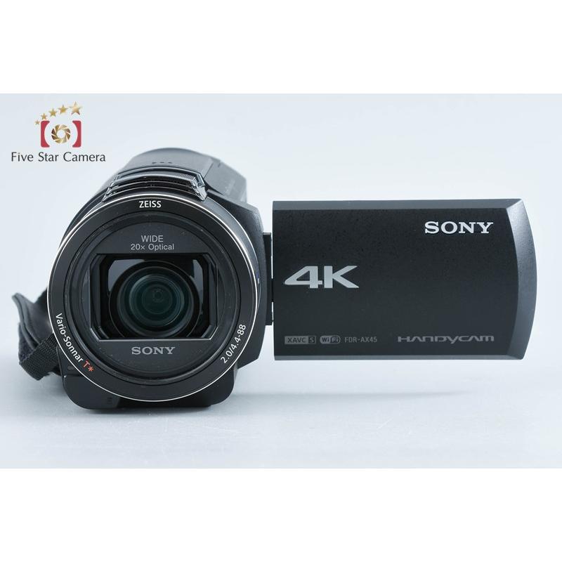 SONY（ソニー） 【中古】SONY HANDYCAM FDR-AX45A ブラック ビデオ
