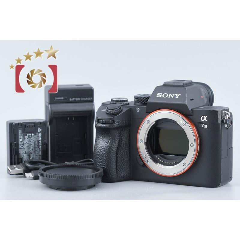 【中古】SONY ソニー α7III ILCE-7M3 ミラーレス一眼カメラ 多言語対応 | SONY