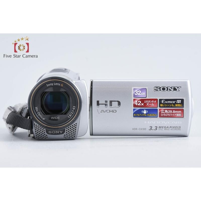 SONY（ソニー） 【中古】SONY ハンディカム HDR-CX180 シルバー ビデオ
