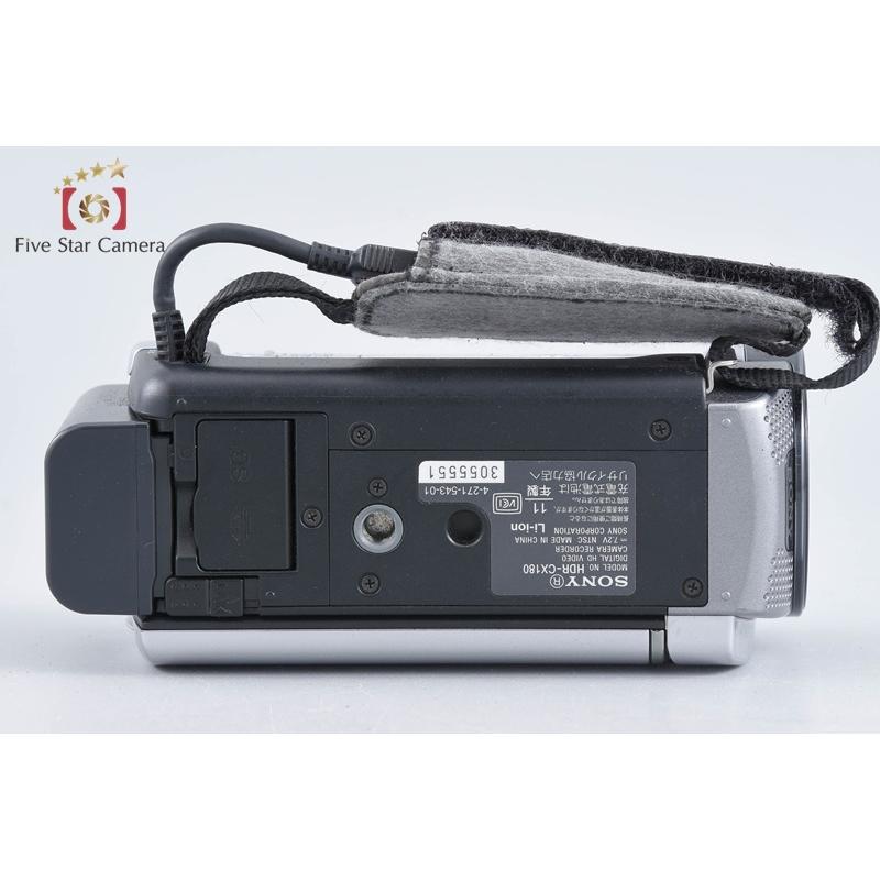 SONY（ソニー） 【中古】SONY ハンディカム HDR-CX180 シルバー ビデオ