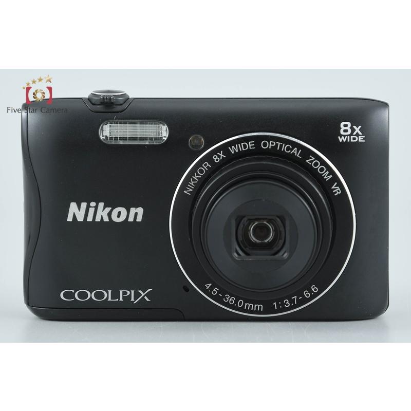 ニコン（Nikon） 【中古】Nikon COOLPIX S3700 ブラック コンパクト