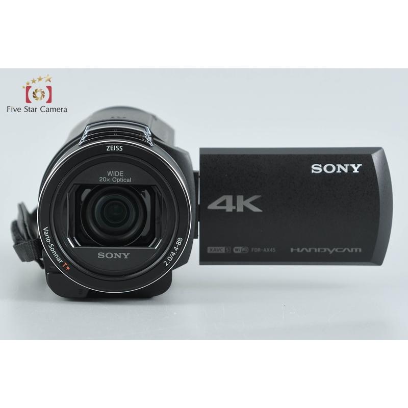 SONY（ソニー） 【中古】SONY HANDYCAM FDR-AX45A ブラック ビデオ