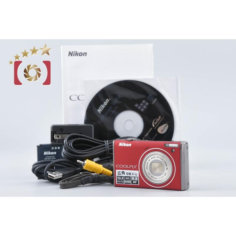 値下げ〈美品〉Nikon COOLPIX S640マイクロSD64GBセット出品 ニコン（Nikon） 【中古】Nikon COOLPIX S640 プライムレッド