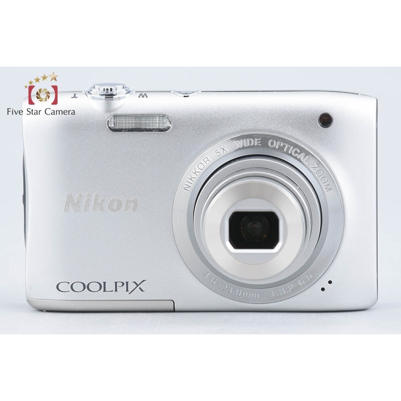 ニコン（Nikon） 【中古】Nikon COOLPIX S2900 シルバー コンパクト