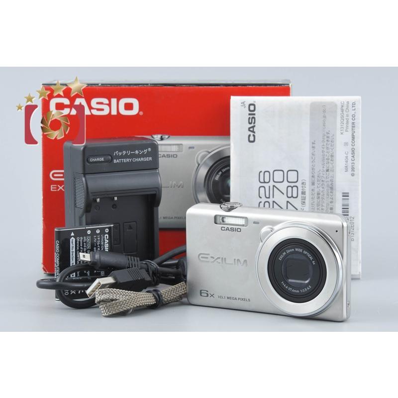 ✨極美品✨CASIO EXILIM EX-Z780 シルバー 稼働品 箱付き CASIO（カシオ） 【中古】CASIO EXILIM EX-Z780 シルバー コンパクト
