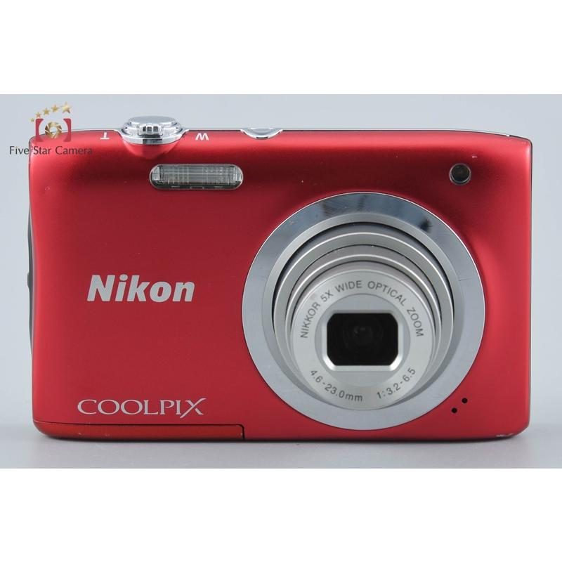 ニコン（Nikon） 【中古】Nikon COOLPIX A100 レッド コンパクト