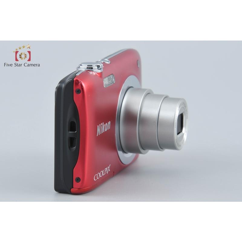 ニコン（Nikon） 【中古】Nikon COOLPIX A100 レッド コンパクト