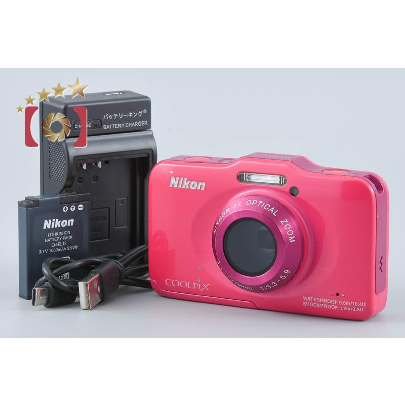 ニコン（Nikon） 【中古】Nikon COOLPIX S31 ピンク コンパクト