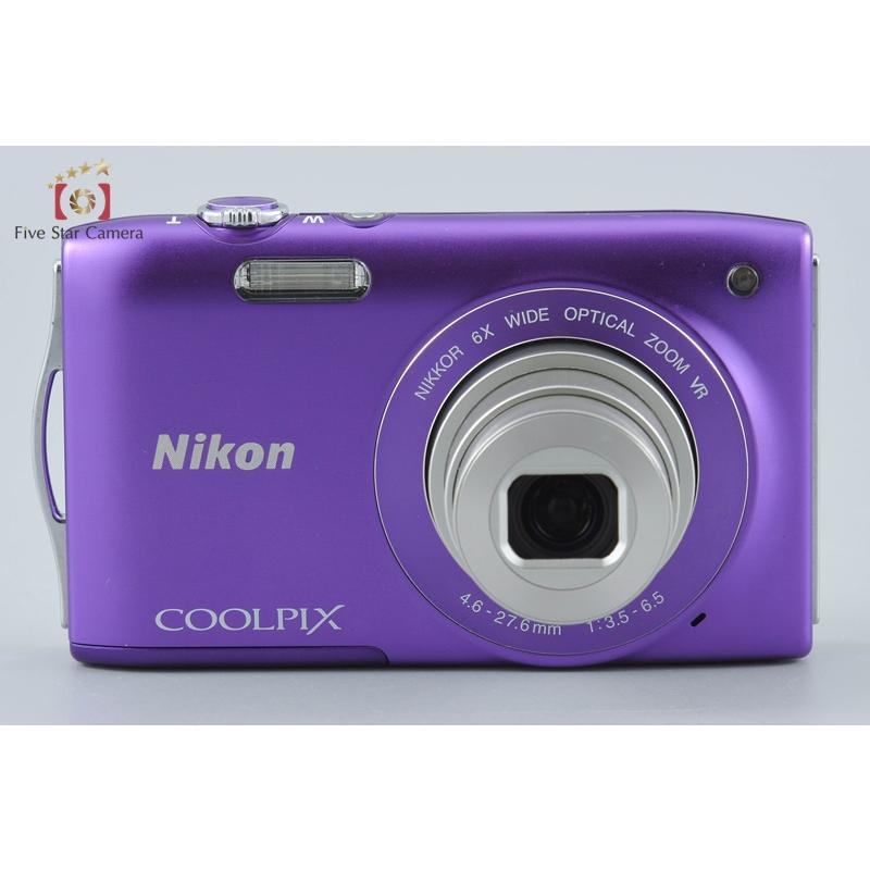ニコン（Nikon） 【中古】Nikon COOLPIX S3300 ラベンダーパープル