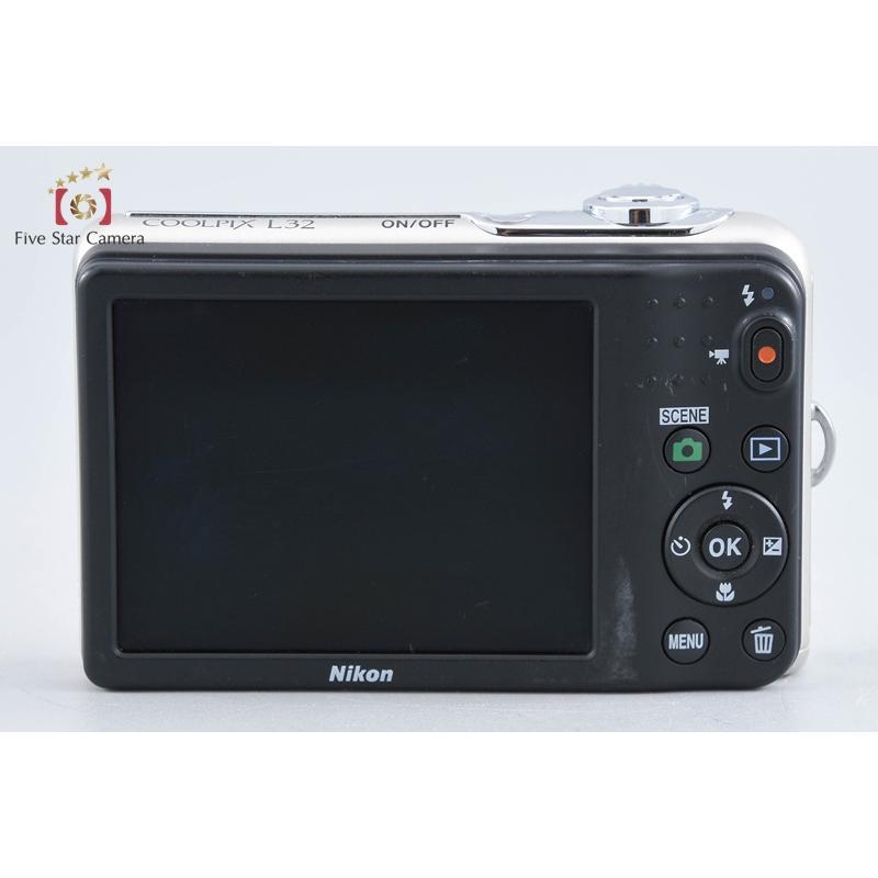 ニコン（Nikon） 【中古】Nikon COOLPIX L32 シルバー コンパクト