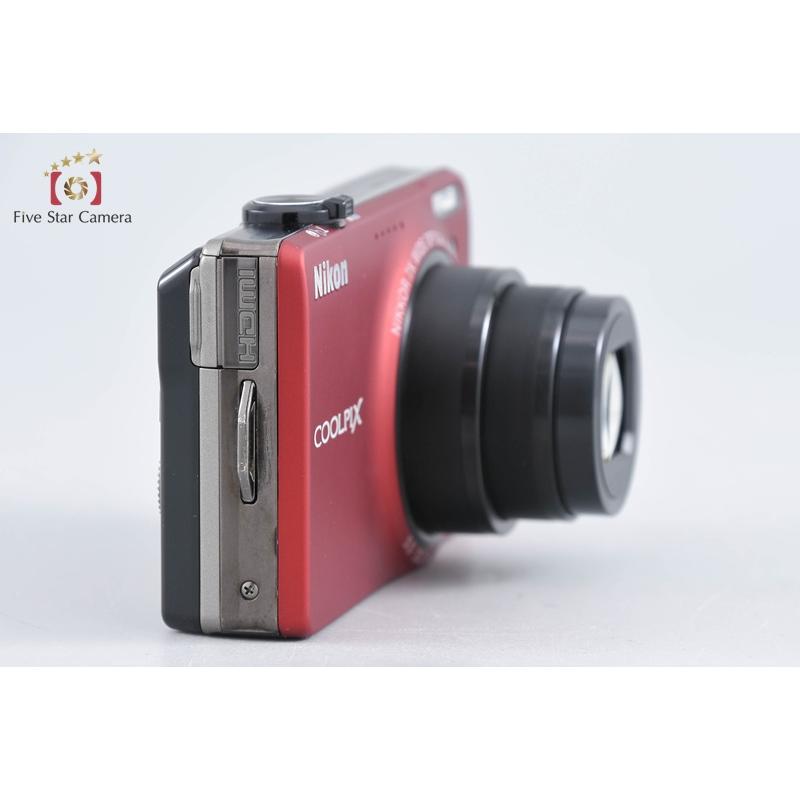 〓訳あり品〓Nikon ニコン COOLPIX S6000 コンパクトカメラ ニコン（Nikon） 【中古】Nikon COOLPIX S6000 フラッシュレッド