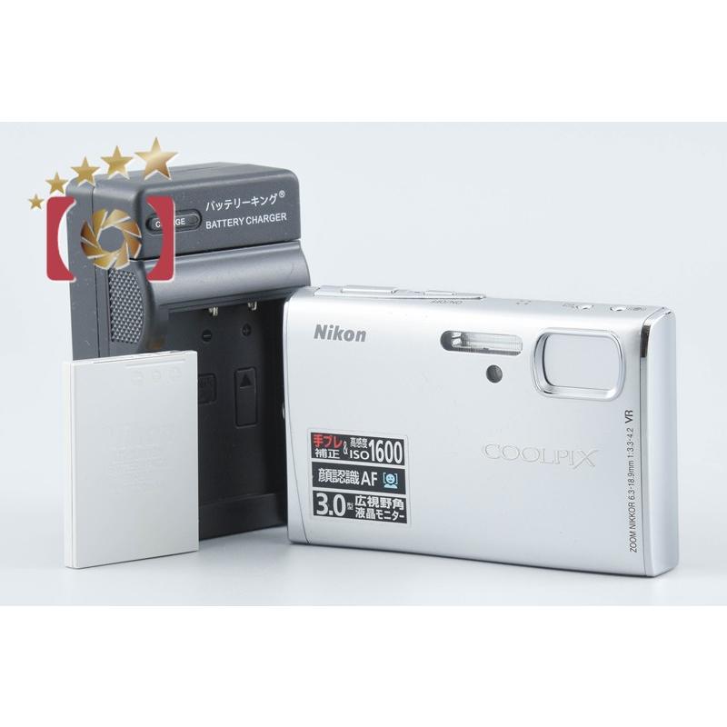 Nikon COOLPIX S50 シルバー デジタルカメラ 本体 ニコン（Nikon） 【中古】Nikon COOLPIX S50 グロスシルバー