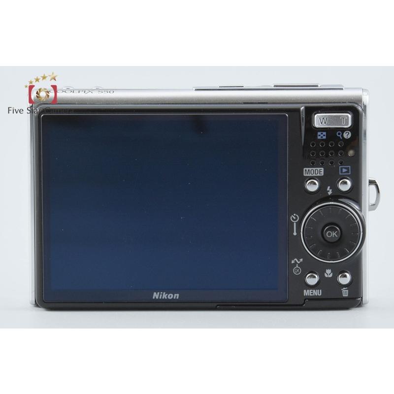 Nikon COOLPIX S50 シルバー デジタルカメラ 本体 ニコン（Nikon） 【中古】Nikon COOLPIX S50 グロスシルバー