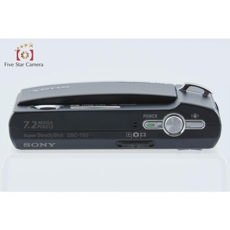 SONY（ソニー） 【中古】SONY Cyber-shot DSC-T50 ブラック コンパクト