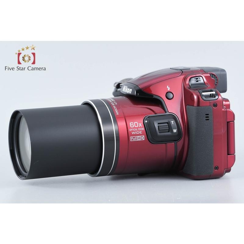 ニコン（Nikon） 【中古】Nikon COOLPIX P600 レッド コンパクト